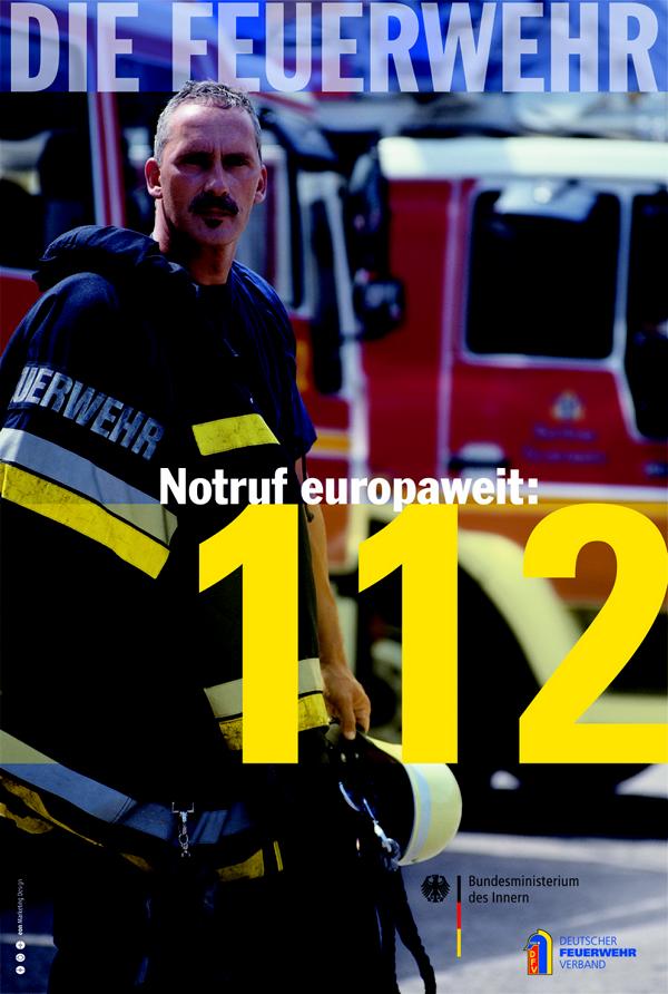 Notruf 112 Plakat